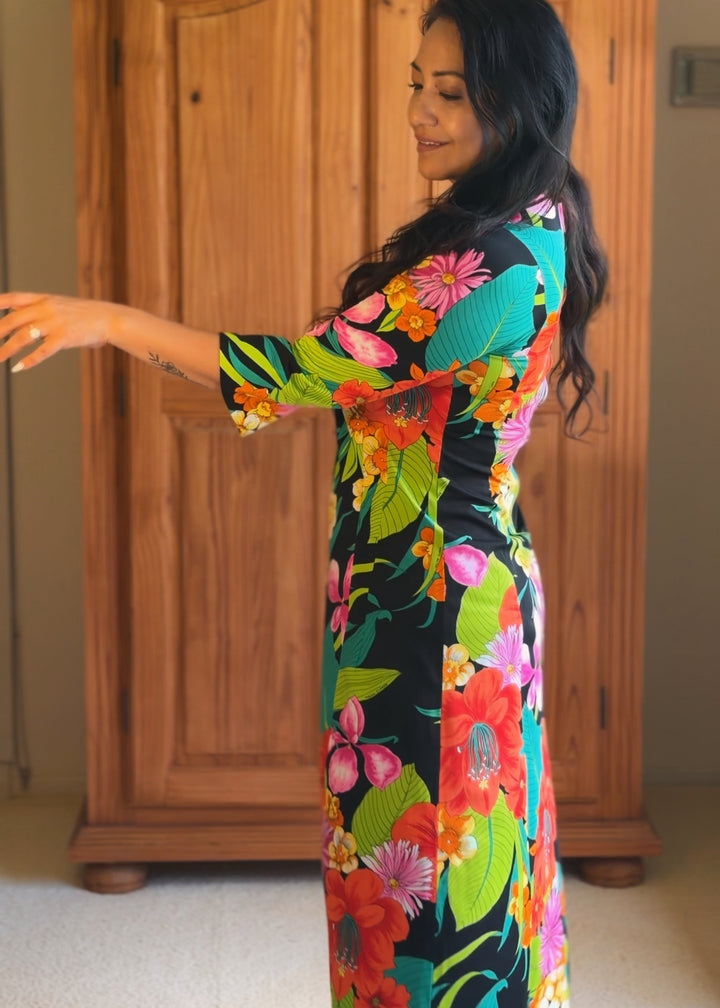 Waltah Clarke Floral Dress