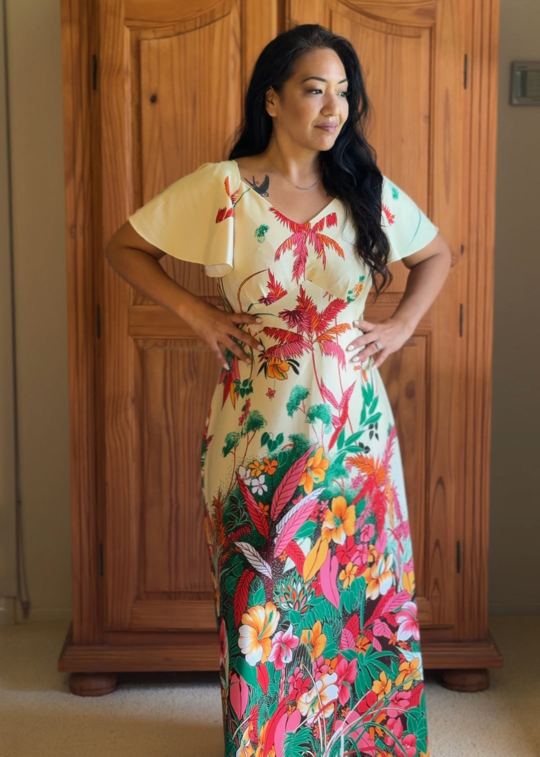 Pomare Floral Dress