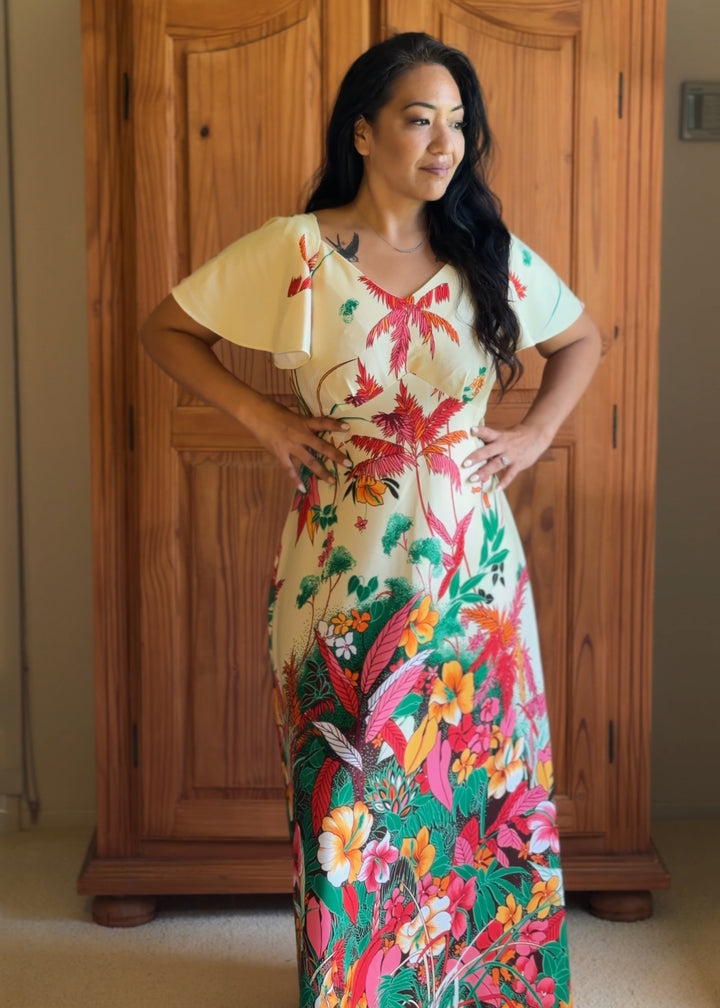 Pomare Floral Dress
