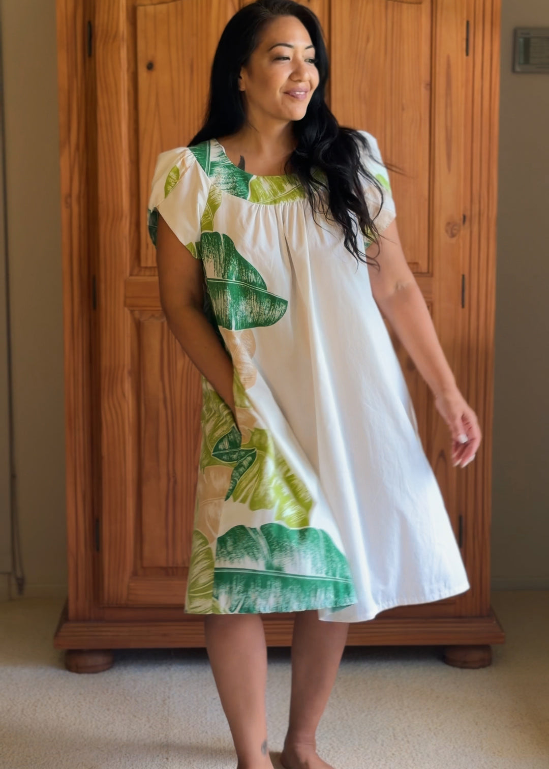 Shorty White and Green Mu&