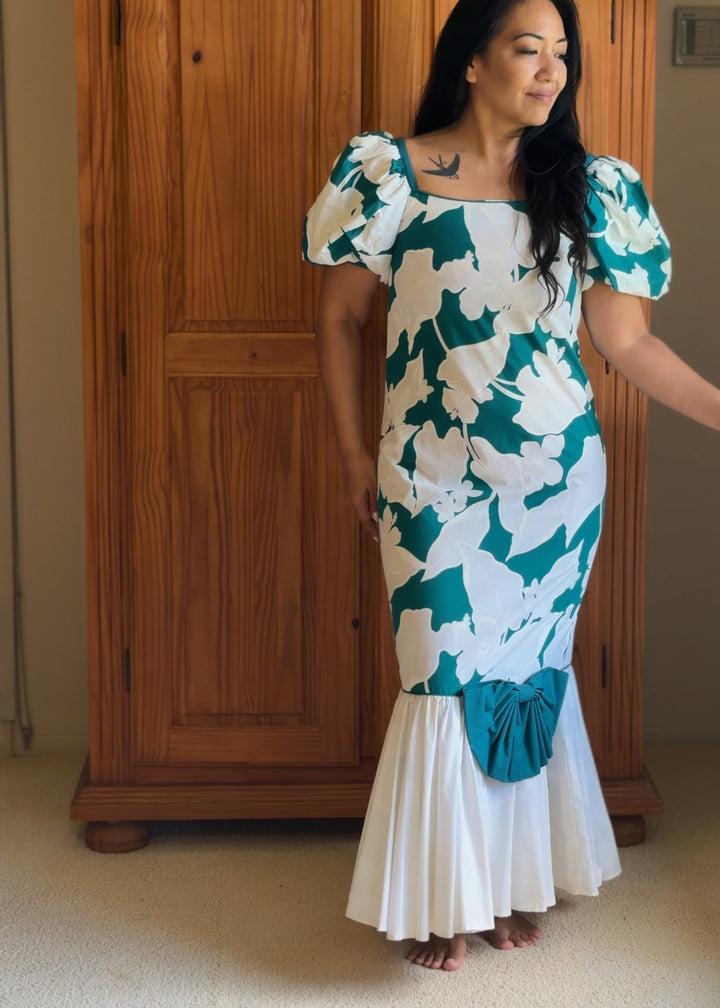Made in Hawaii Teal Ribbon Mu&