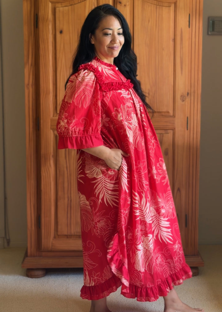 Good Times Red Fern and Floral Mu&