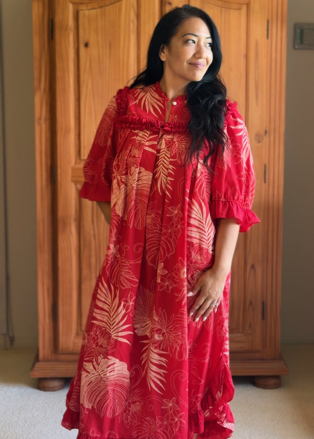 Good Times Red Fern and Floral Mu&