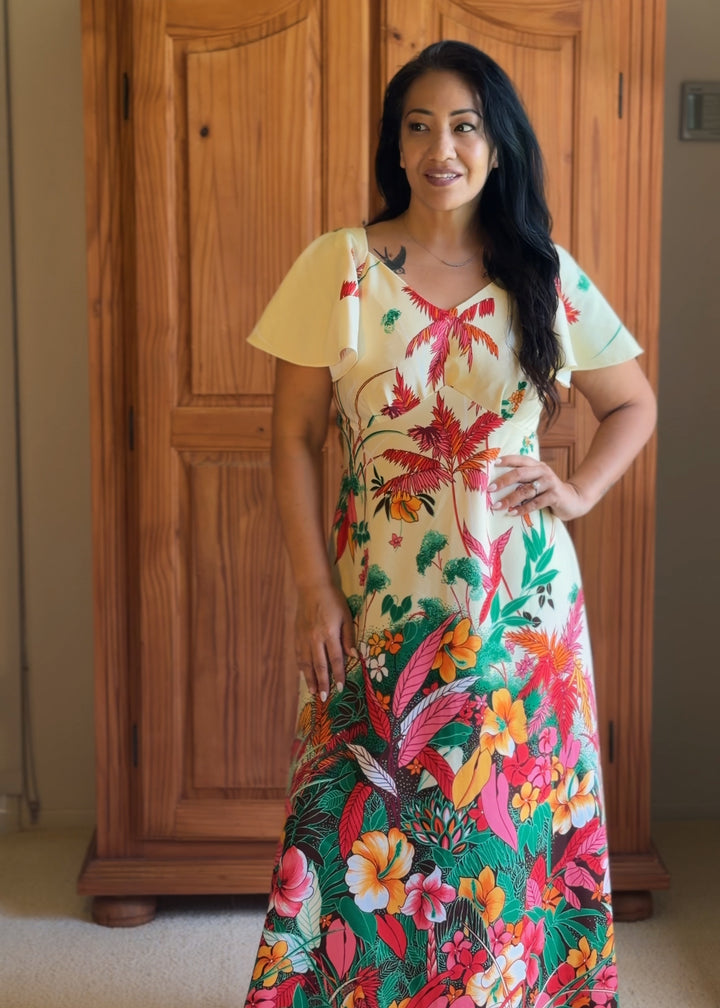 Pomare Floral Dress
