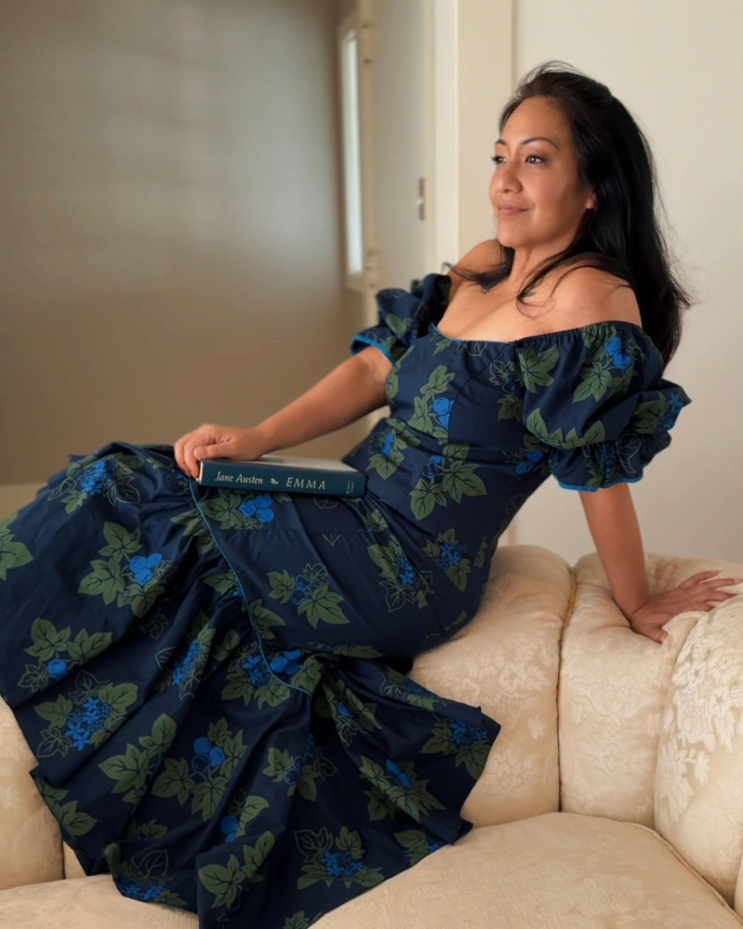 Blue Princess Ka’iulani Mu’umu’u