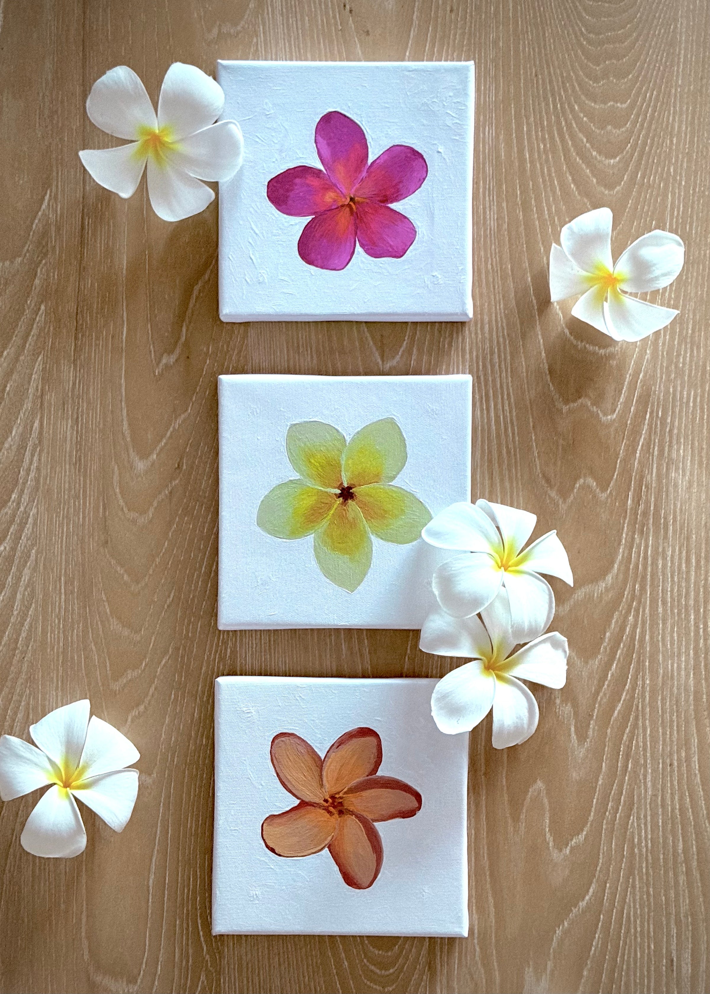 Mini Pua Paint Kit - Fuschia Plumeria