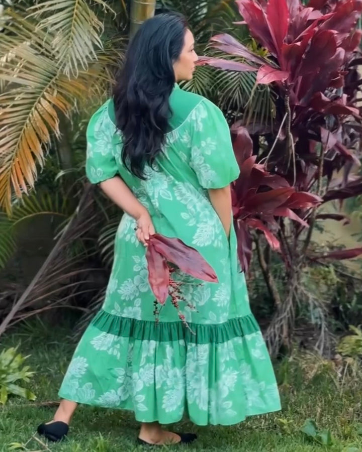 Green Good Times Mu’umu’u