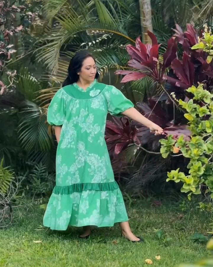 Green Good Times Mu’umu’u