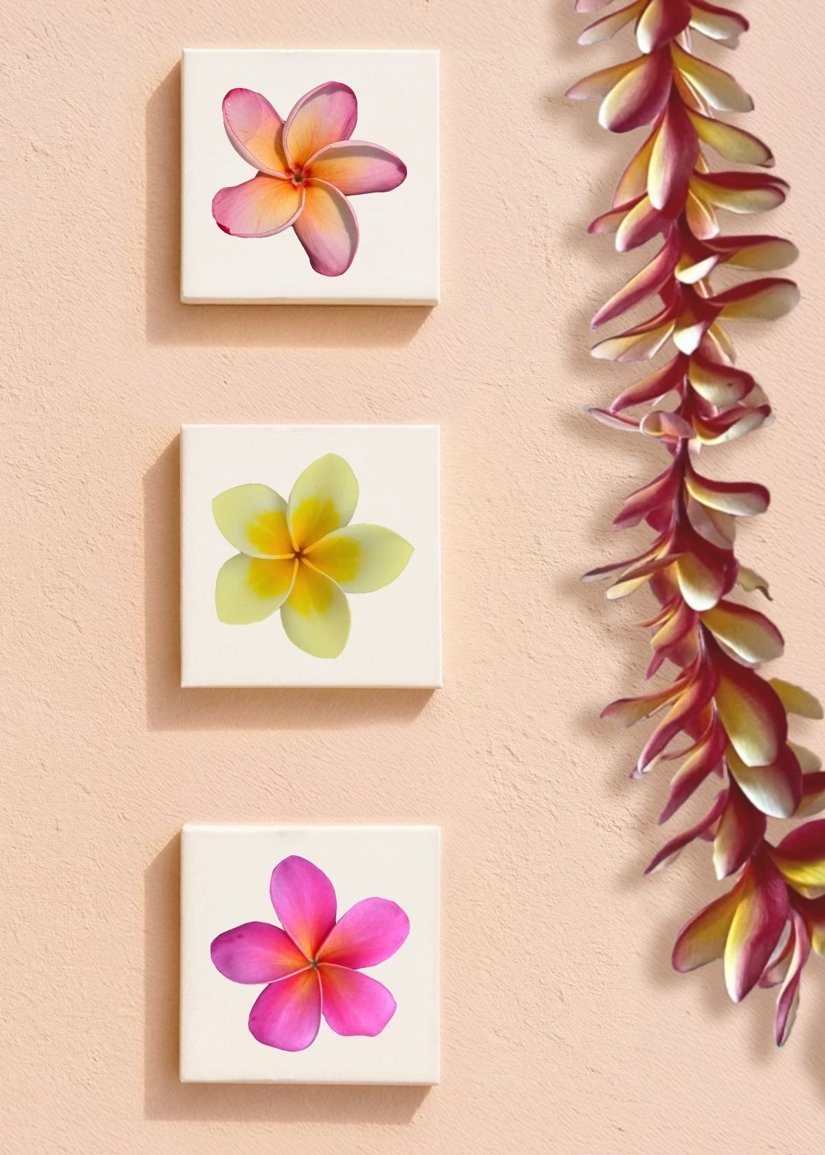 Mini Pua Paint Kit - Yellow Plumeria