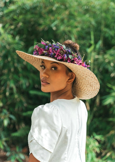 Pikoʻole Pāpale Crownless Hat (Full Brim)