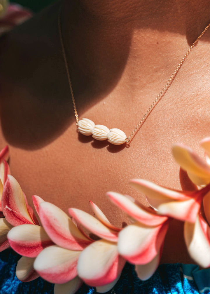 Pikake ‘Ekolu Strand Necklace