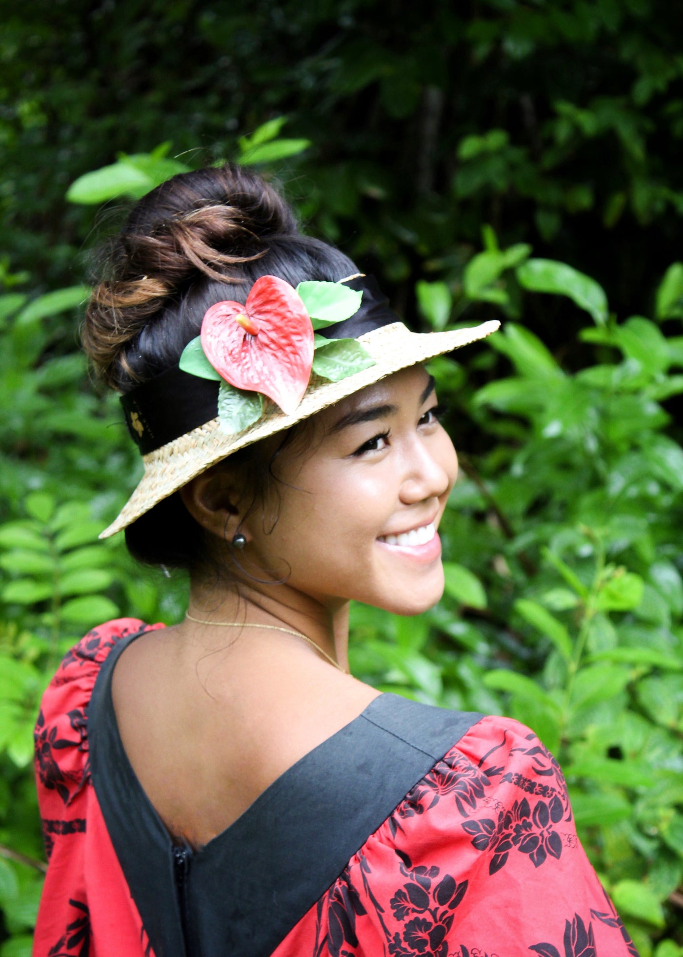 Pikoʻole Pāpale Crownless Hat (Petite Brim)